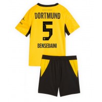 Borussia Dortmund Ramy Bensebaini #5 Koti Peliasu Lasten 2026-27 Lyhythihainen (+ Lyhyet housut)